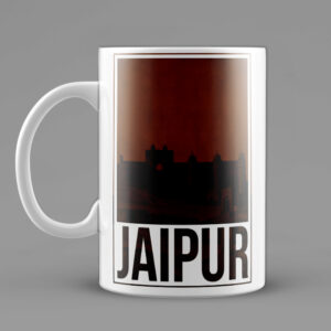 mug jaipur white