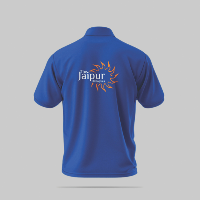 Jaipur-Dialogues-Polo-T-Shirt-navy-blue-back