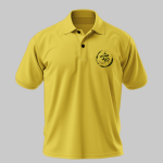 om-polo-t-shirt-yellow-front